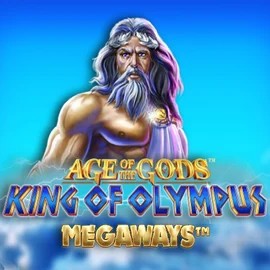 Age Of The Gods: King of Olympus Megaways casino game by Origins – featured logo at Glorion Casino