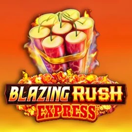Blazing Rush Express game by AreaVegas – logo hosted on Glorion Casino