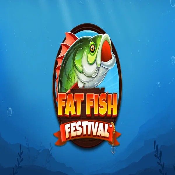 Official Slots logo: Fat Fish Festival by Wishbone Games at Glorion Casino