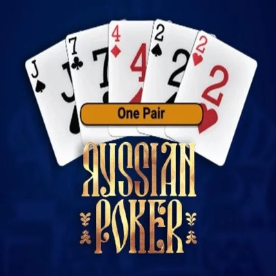 Russian Poker logo by OneTouch Games at Glorion Casino