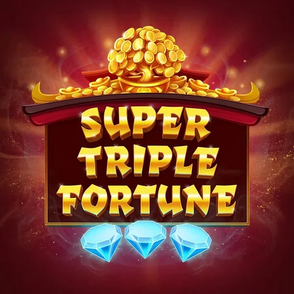 Super Triple Fortune slot visual from Greentube available on glorioncasinoo.ca